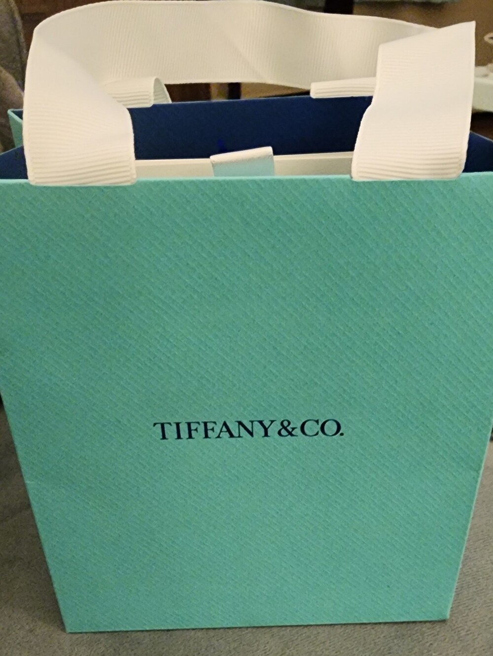 2 Tiffany's Gift Bags And Tissue
